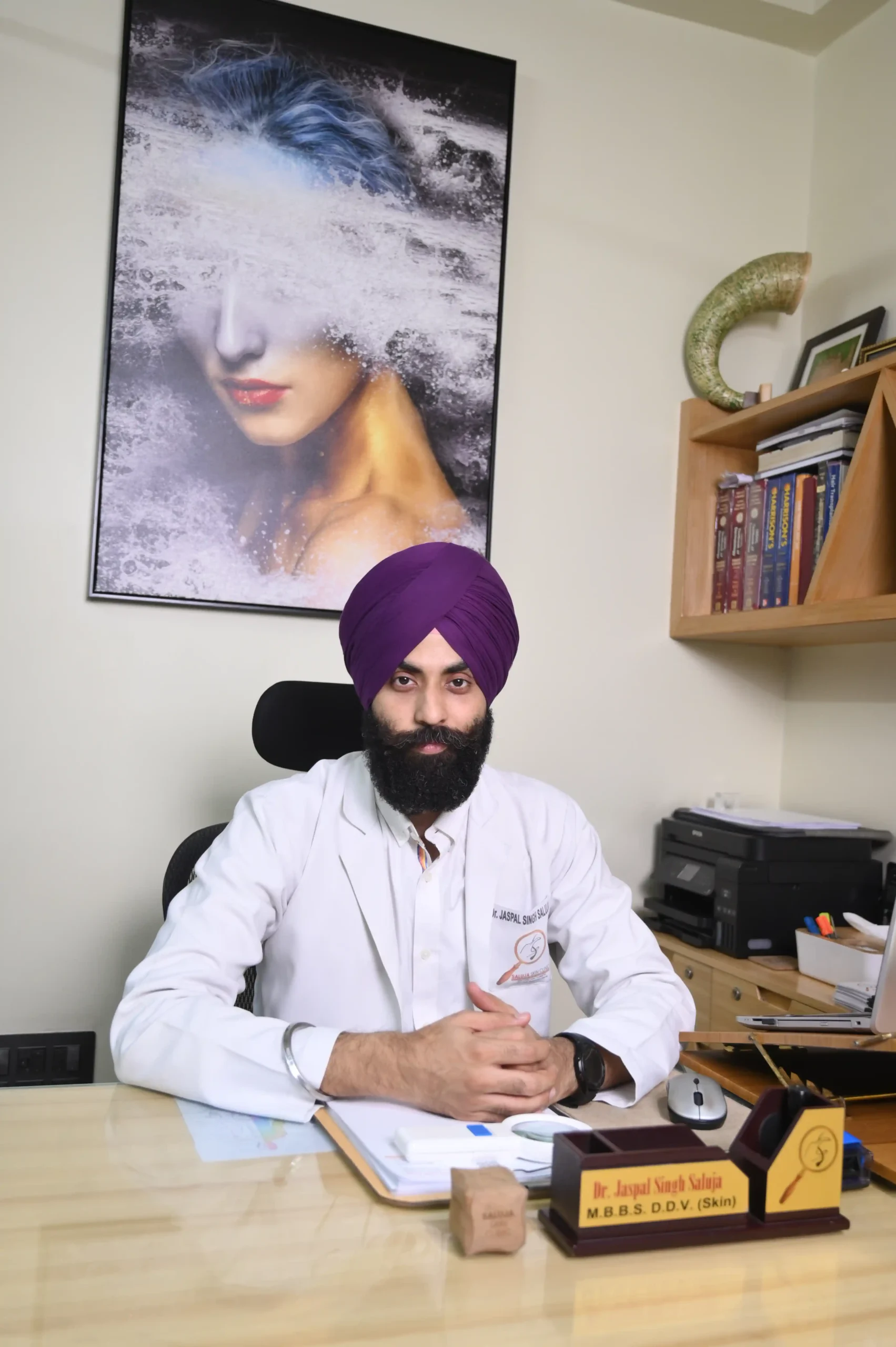 Dr Jaspal Singh | Saluja Skin Clinic - Best Skin Clinic in Bilaspur