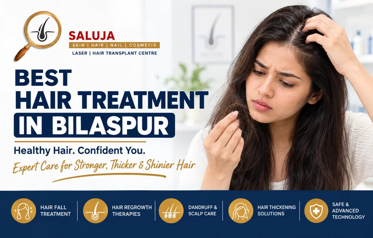 hair treatment in Bilaspur
