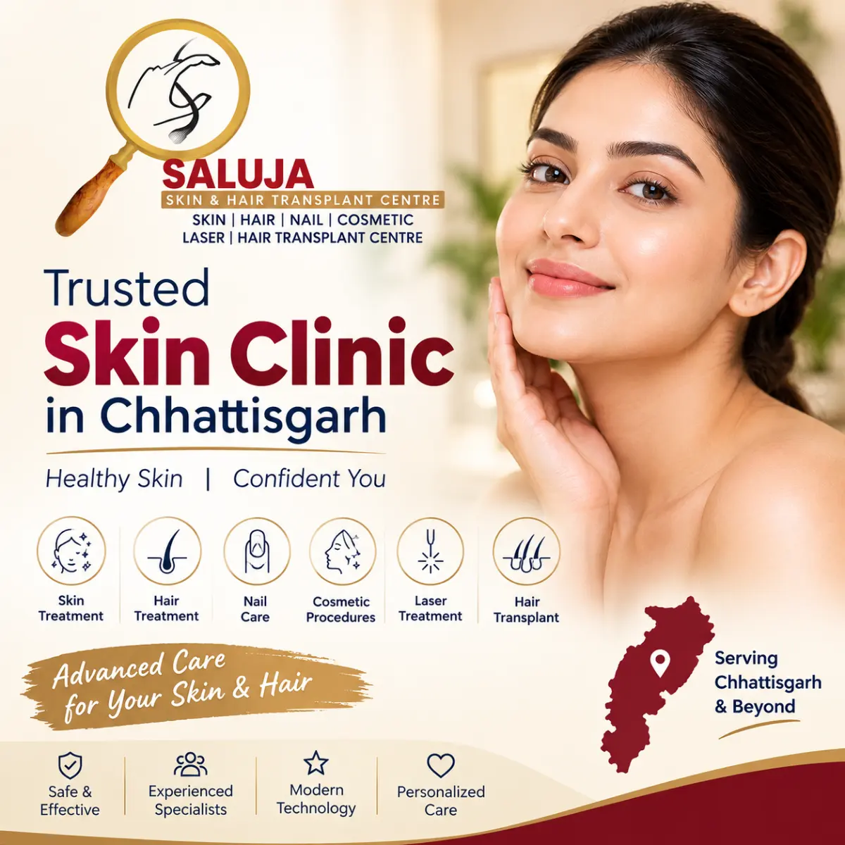 skin clinic in Chhattisgarh